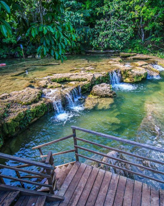 rio mimoso no parque das cachoeiras