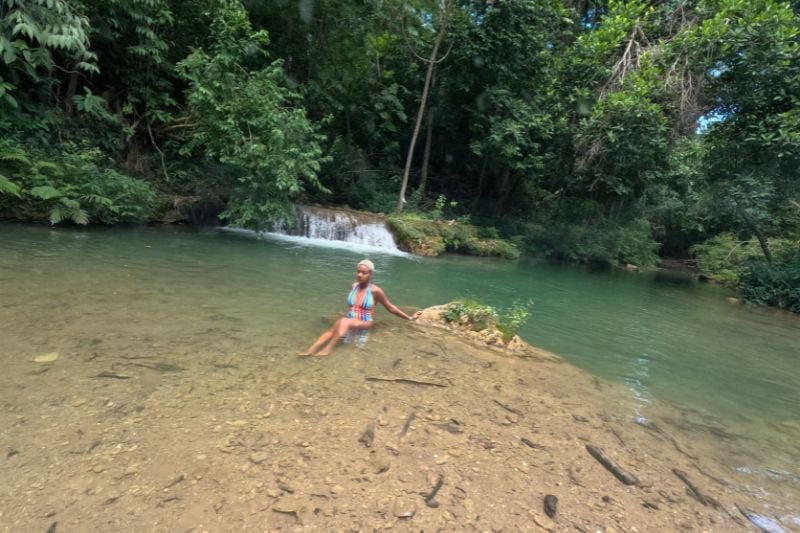 Cachoeira da Figueira no passeio parque das cachoeiras