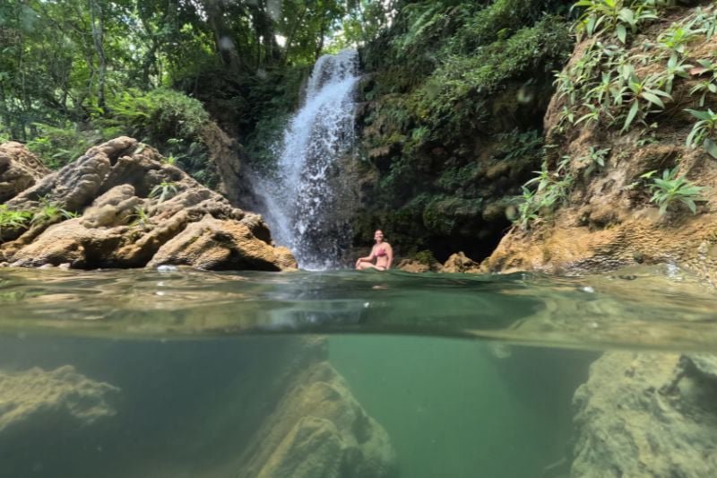 Cachoeira da Figueira no passeio parque das cachoeiras