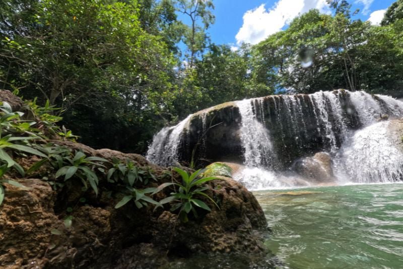 cachoeira do sinhozinho na trilha