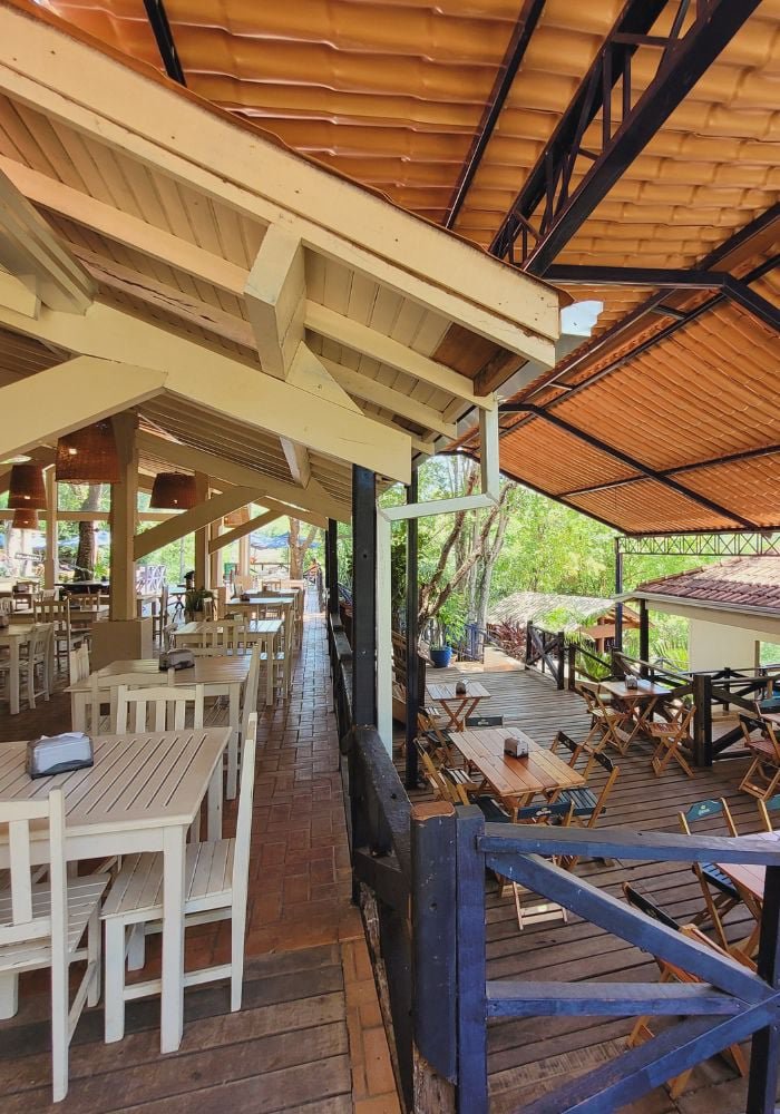 receptivo no parque, ambiente